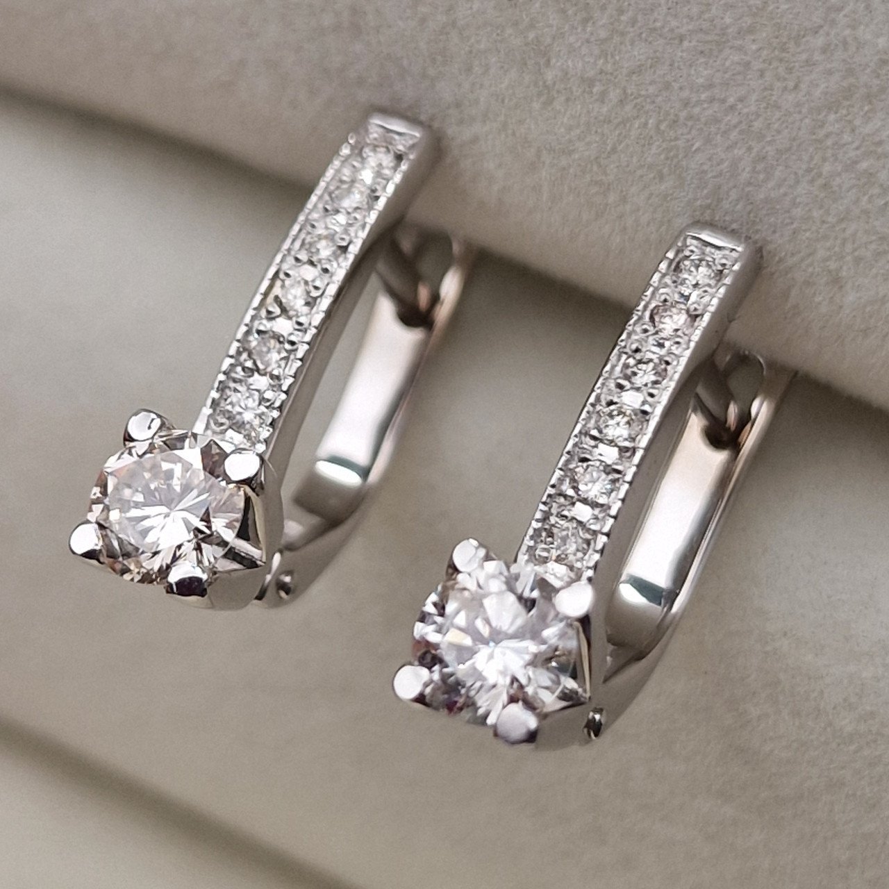 Серьги Deimantas 103610463 3,2гр 0,76ct. купить,NaN