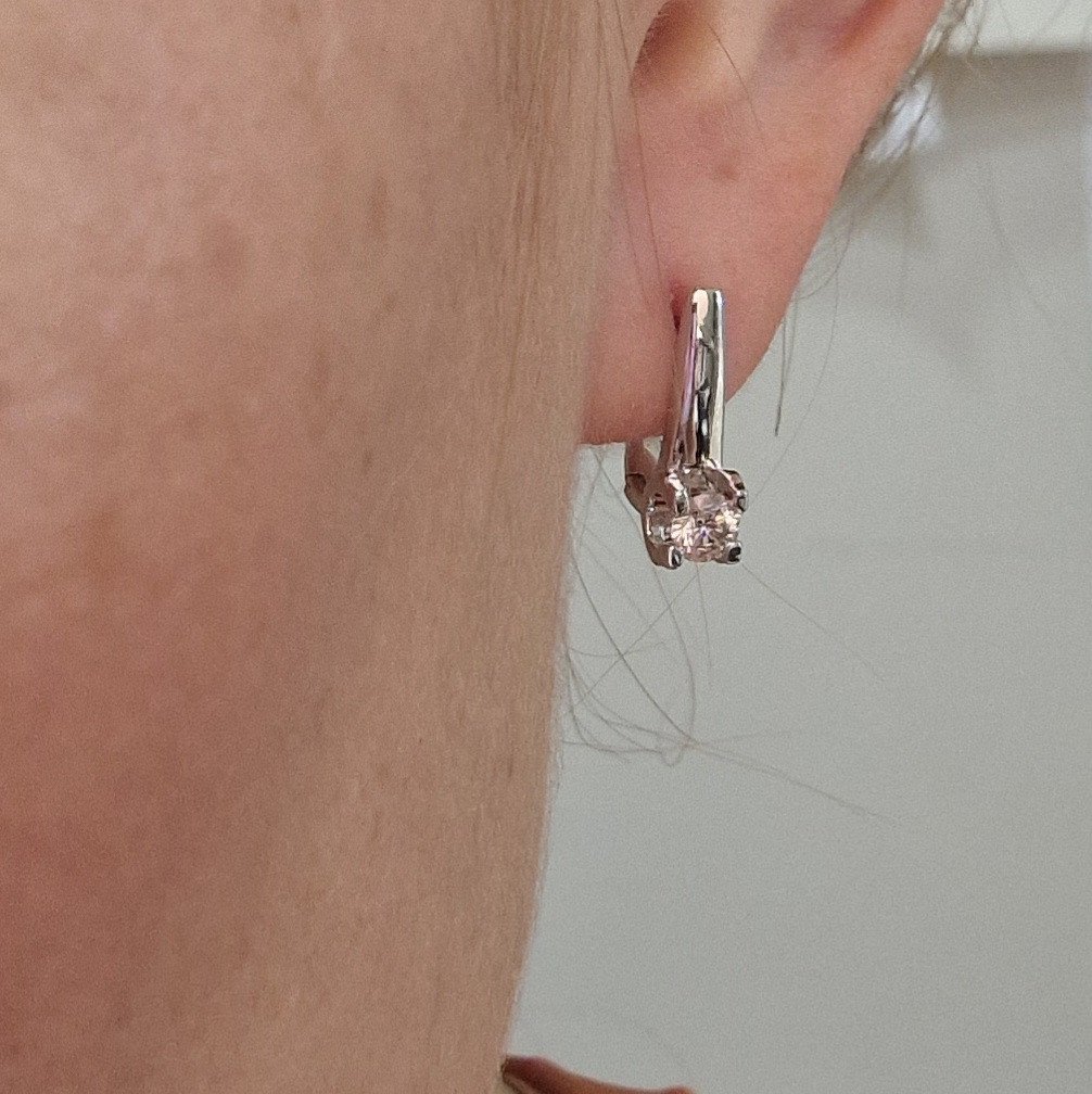 Серьги Deimantas 103610493 3,39гр 0,48ct. купить,NaN
