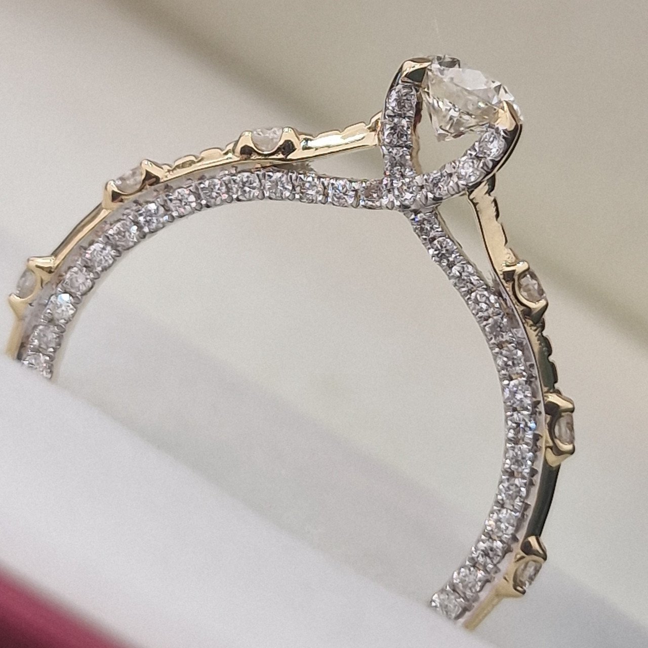 Кольцо Deimantas 104840573 17р 2,8гр 0,93ct. купить,NaN