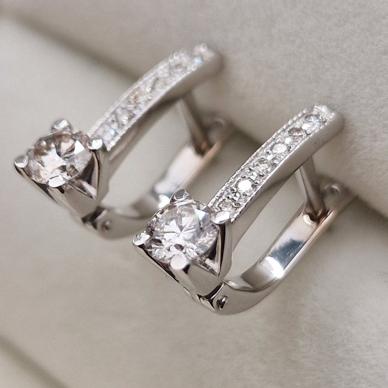 Серьги Deimantas 103610463 3,2гр 0,76ct. купить,NaN
