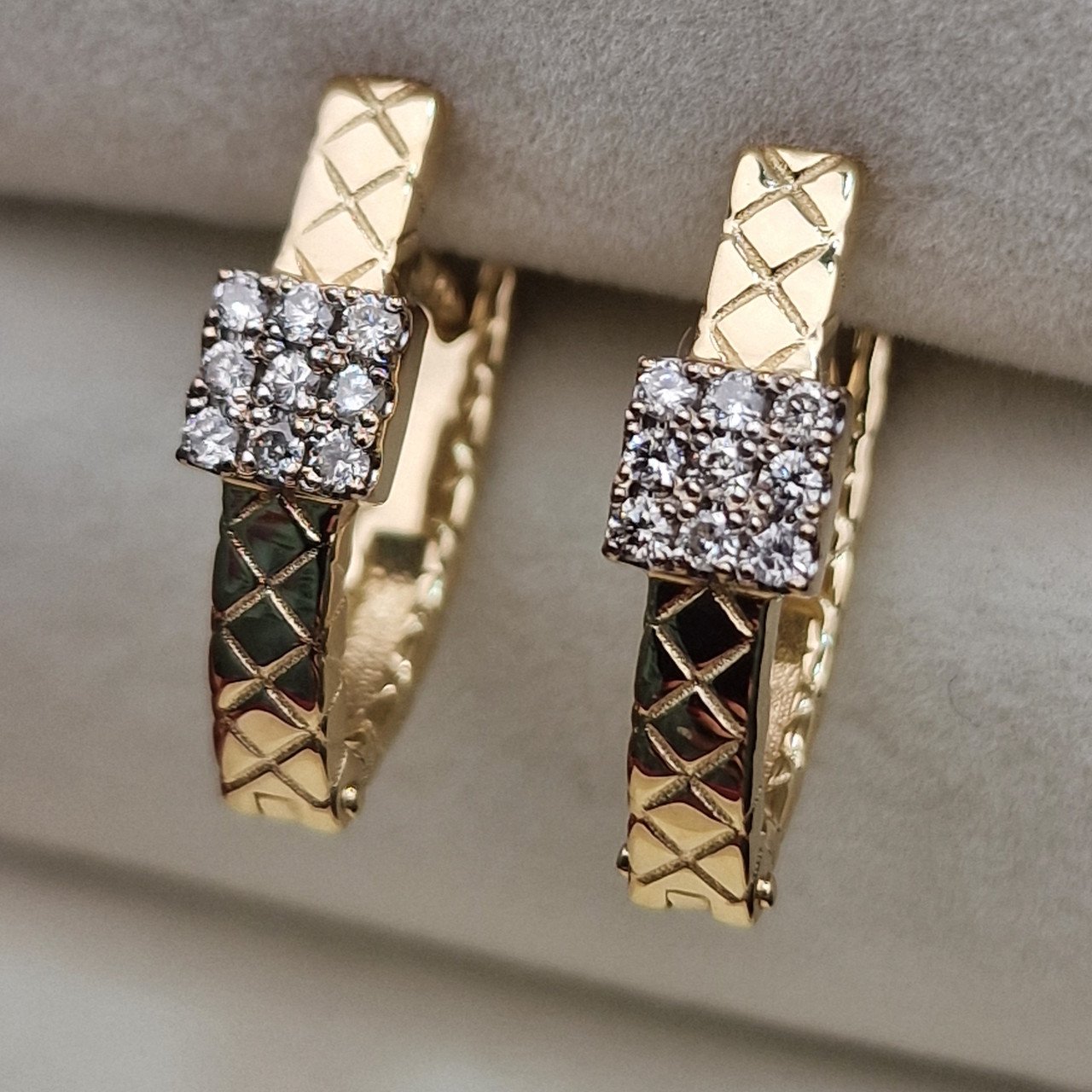 Серьги Deimantas 105082637 4,45гр 0,268ct. купить,NaN