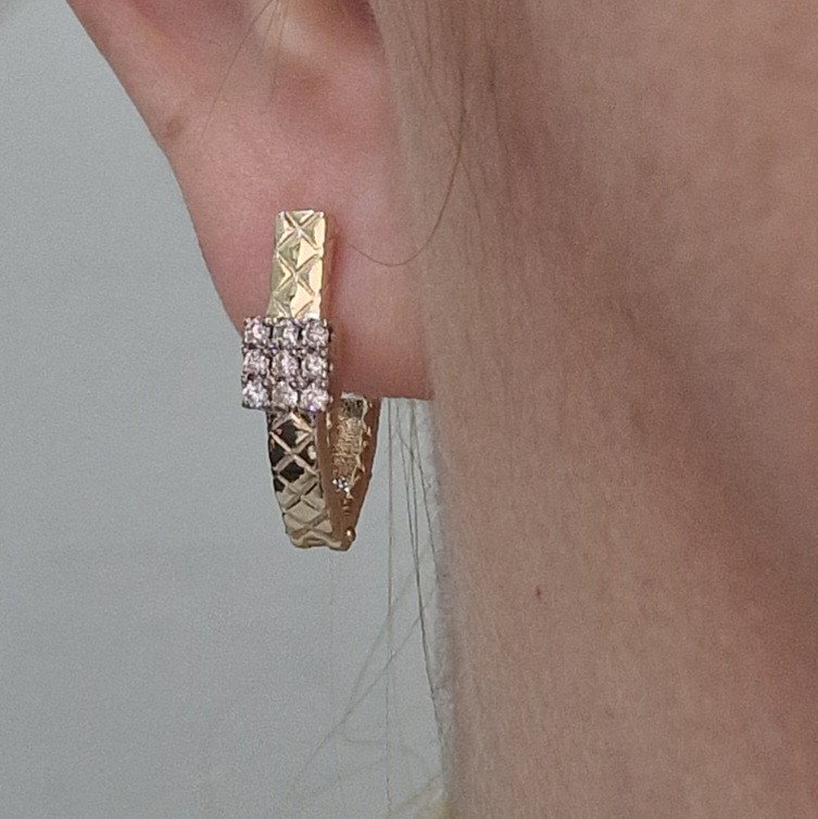 Серьги Deimantas 105082637 4,45гр 0,268ct. купить,NaN
