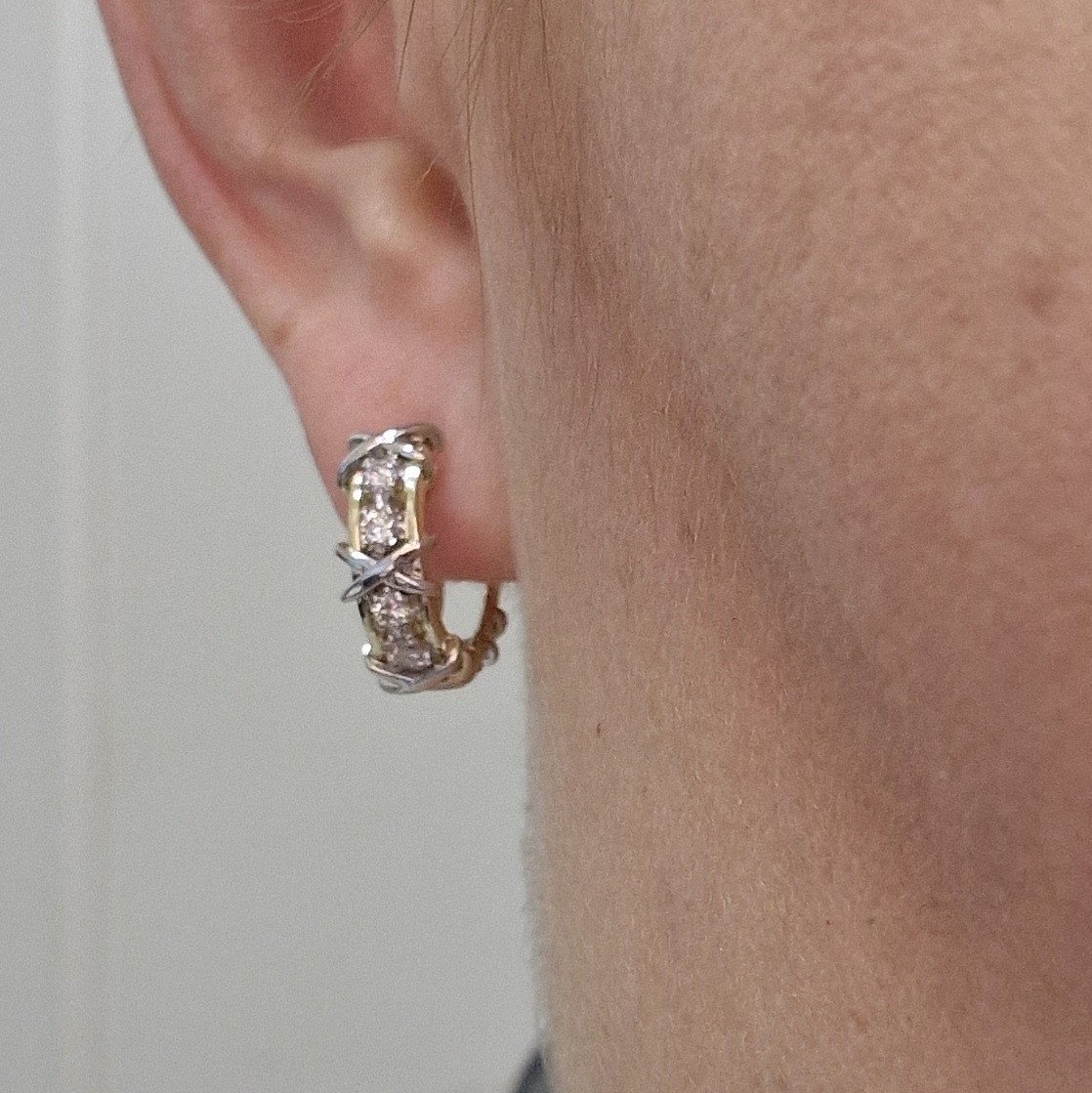 Серьги Deimantas 105082646 5,98гр 0,336ct. купить,NaN