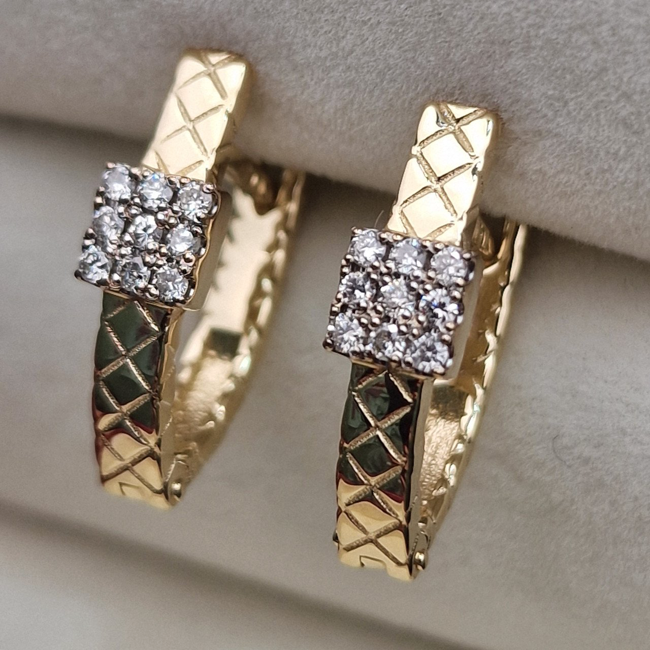 Серьги Deimantas 105082637 4,45гр 0,268ct. купить,NaN