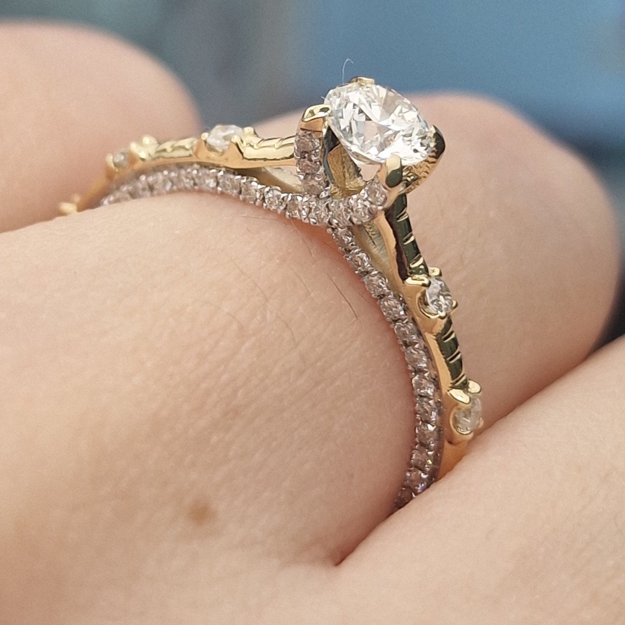 Кольцо Deimantas 104840573 17р 2,8гр 0,93ct. купить,NaN