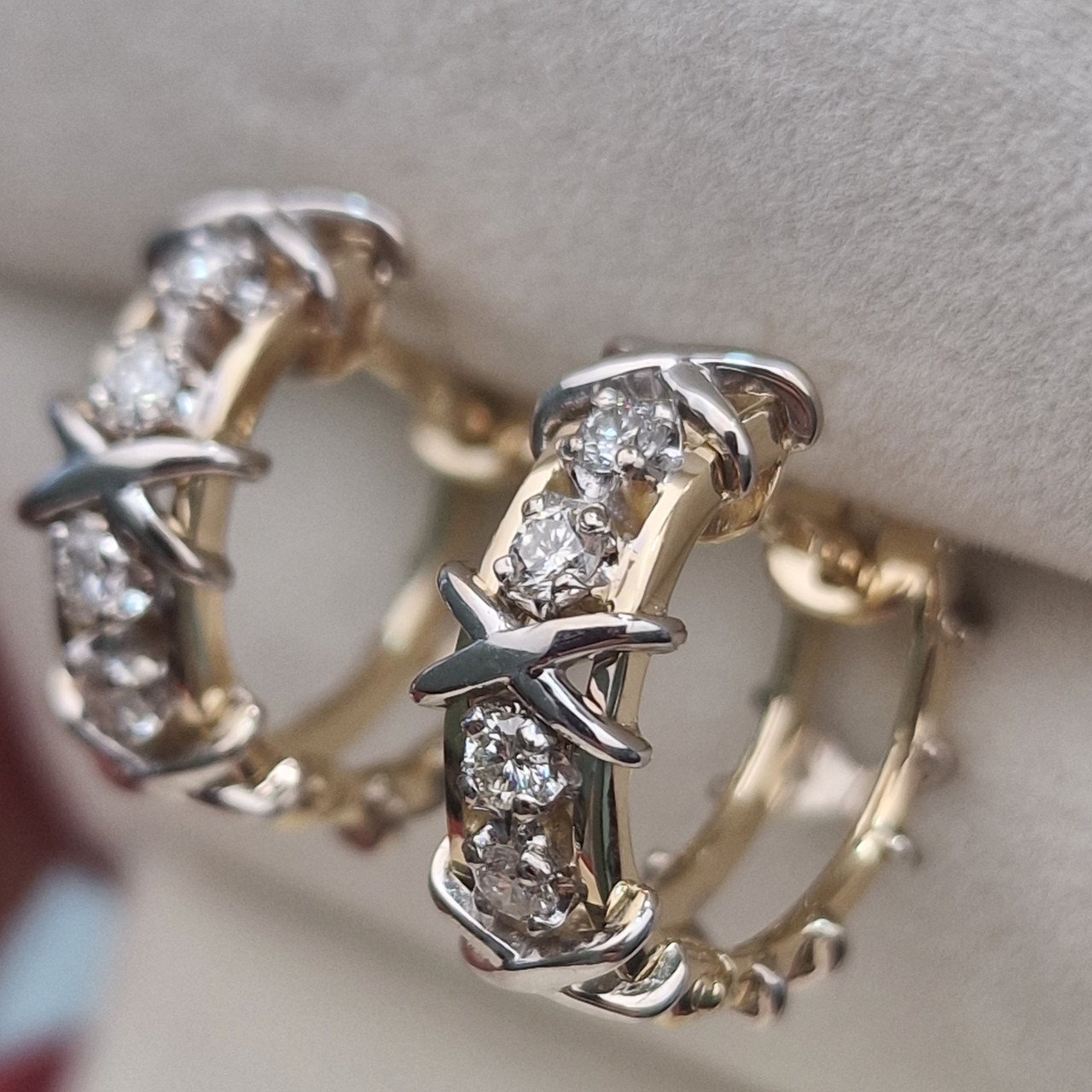 Серьги Deimantas 105082646 5,98гр 0,336ct. купить,NaN
