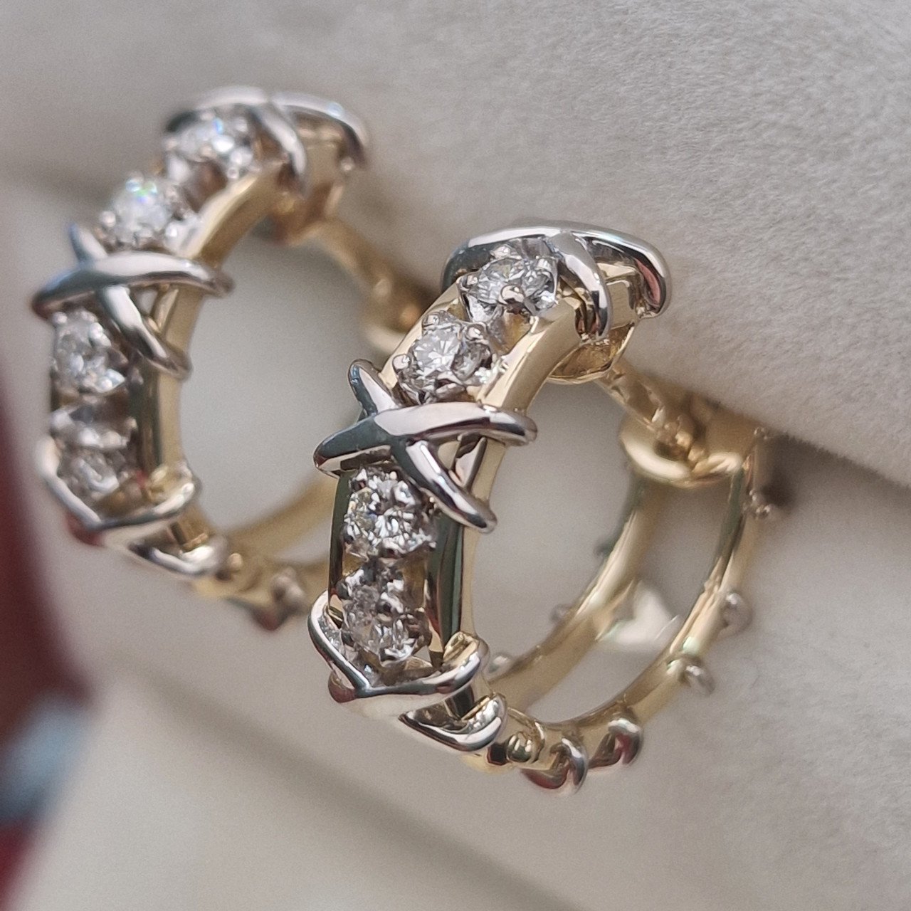 Серьги Deimantas 105082646 5,98гр 0,336ct. купить,NaN