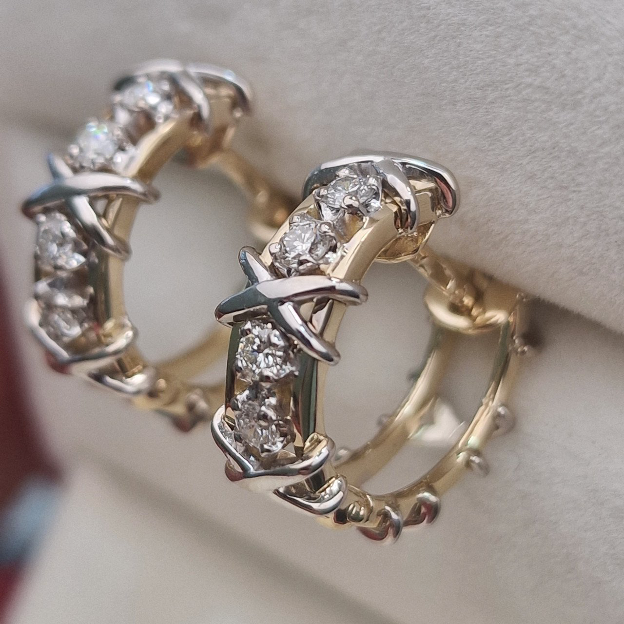 Серьги Deimantas 105082646 5,98гр 0,336ct. купить,NaN