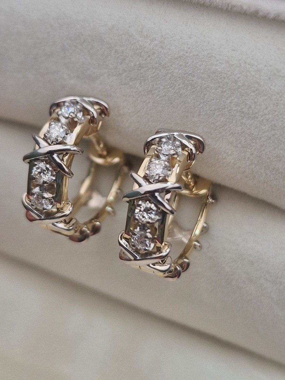 Серьги Deimantas 105082646 5,98гр 0,336ct. купить,NaN