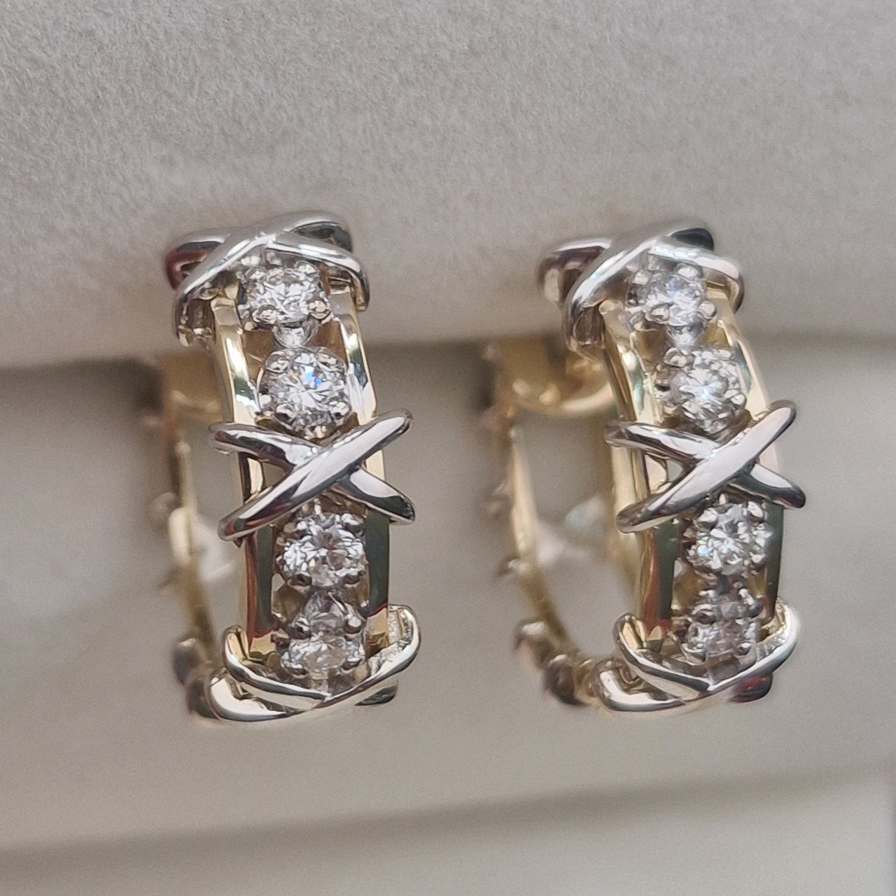 Серьги Deimantas 105082646 5,98гр 0,336ct. купить,NaN