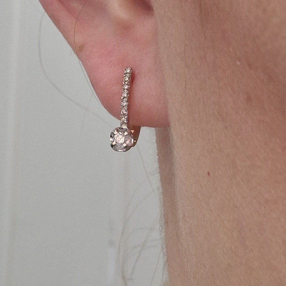 Серьги Deimantas 105082662 2,21гр 0,176ct. купить,NaN
