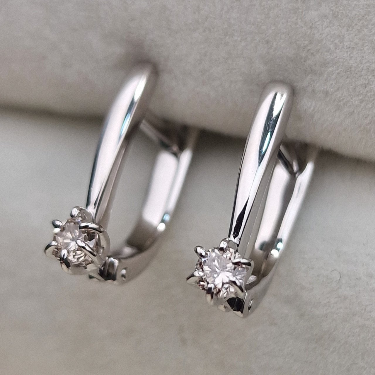 Серьги Deimantas 105082668 2,52гр 0,28ct. купить,NaN