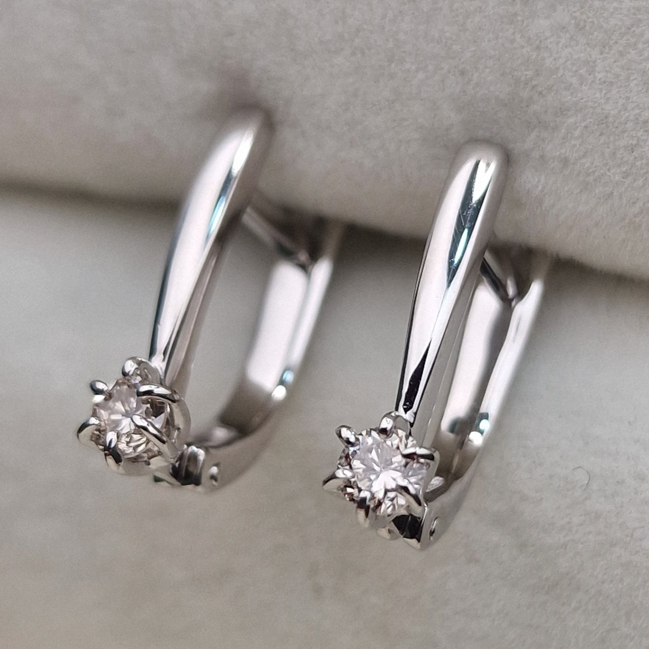 Серьги Deimantas 105082668 2,52гр 0,28ct. купить,NaN
