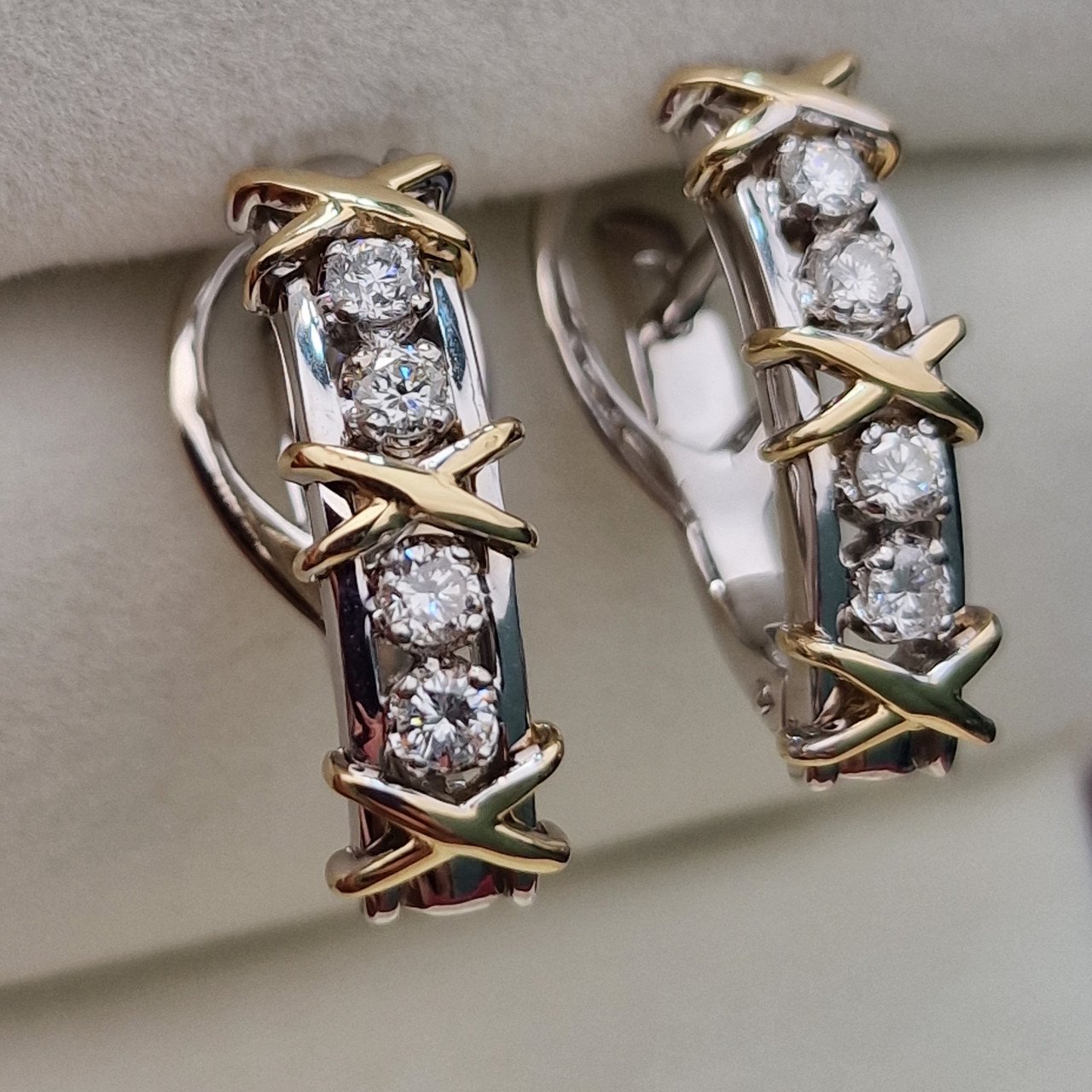 Серьги Deimantas 103670811 6,85гр 0,50ct. купить,NaN