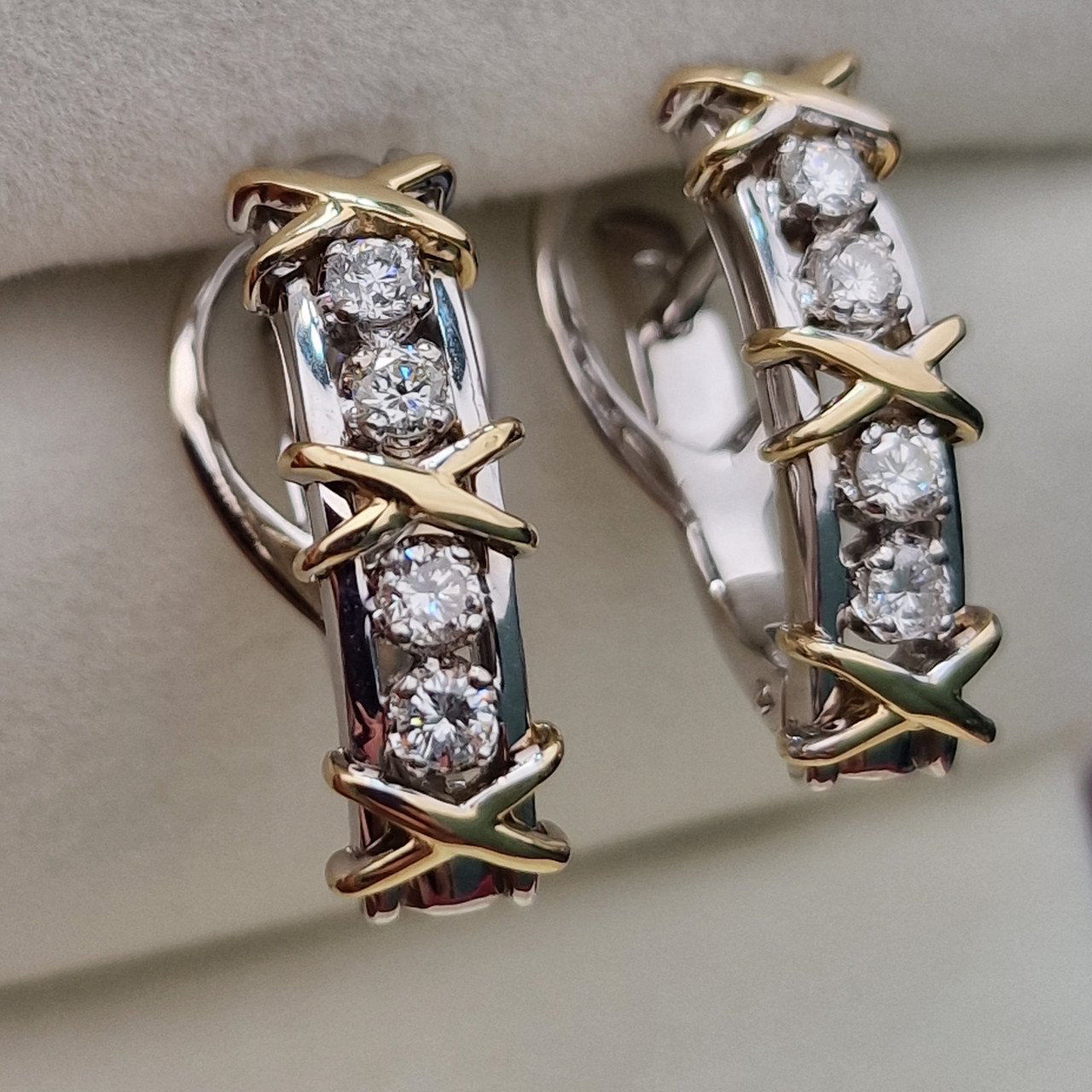 Серьги Deimantas 103670811 6,85гр 0,50ct. купить,NaN