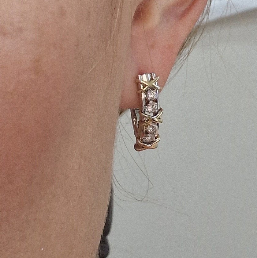 Серьги Deimantas 103670811 6,85гр 0,50ct. купить,NaN