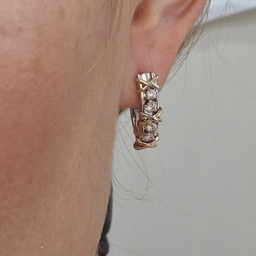Серьги Deimantas 103670811 6,85гр 0,50ct. купить,NaN