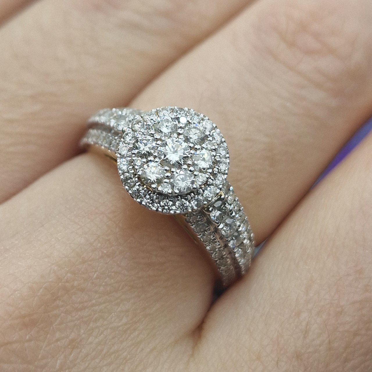 Кольцо Deimantas 104840754 18р 7,85гр 1,15ct. купить,NaN