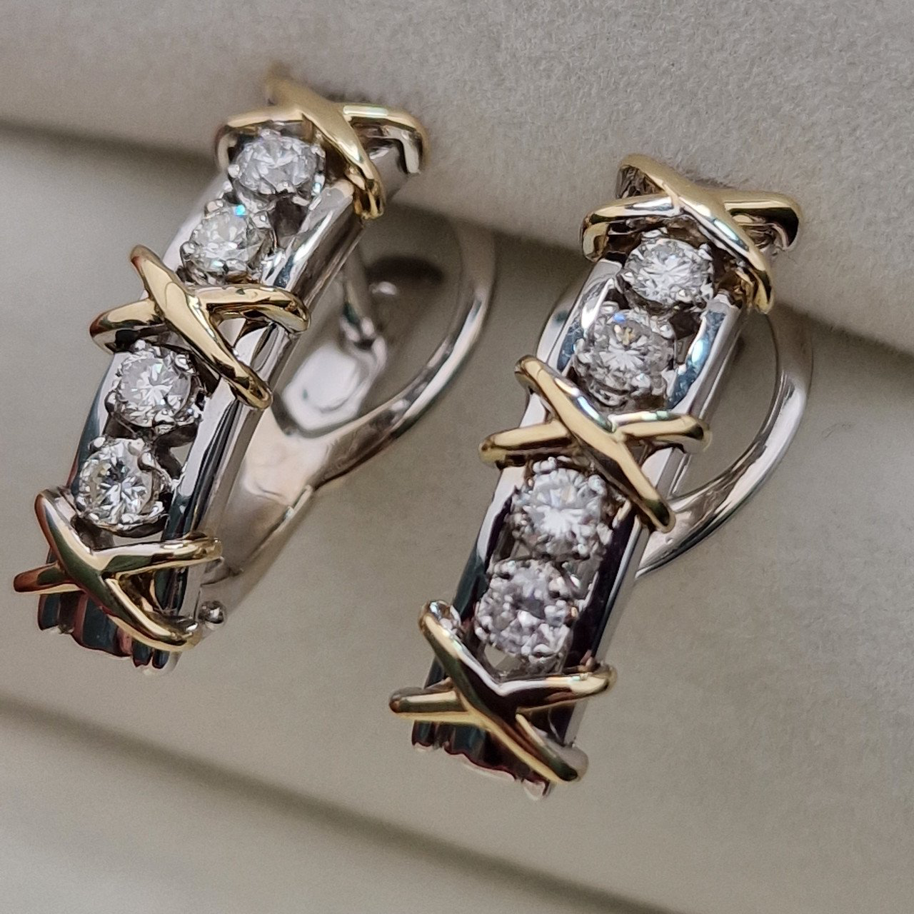 Серьги Deimantas 103670811 6,85гр 0,50ct. купить,NaN