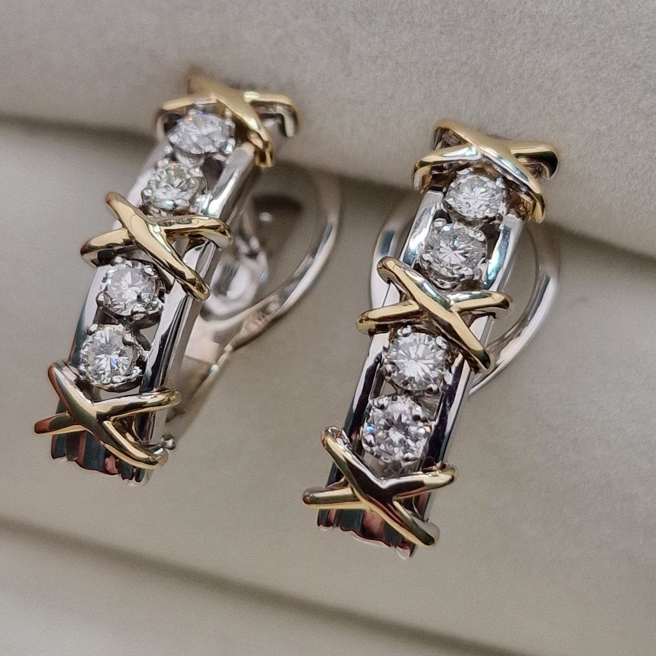Серьги Deimantas 103670811 6,85гр 0,50ct. купить,NaN