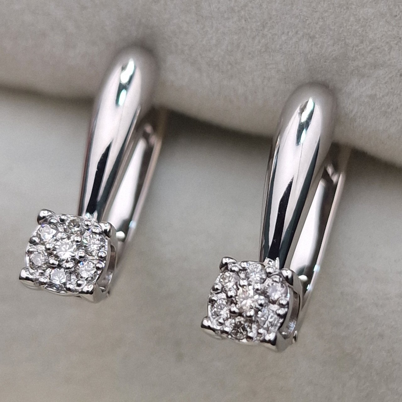 Серьги Deimantas 105085690 3,13гр 0,14ct. купить,NaN