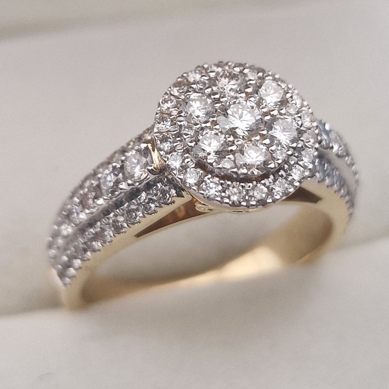 Кольцо Deimantas 104840754 18р 7,85гр 1,15ct. купить,NaN