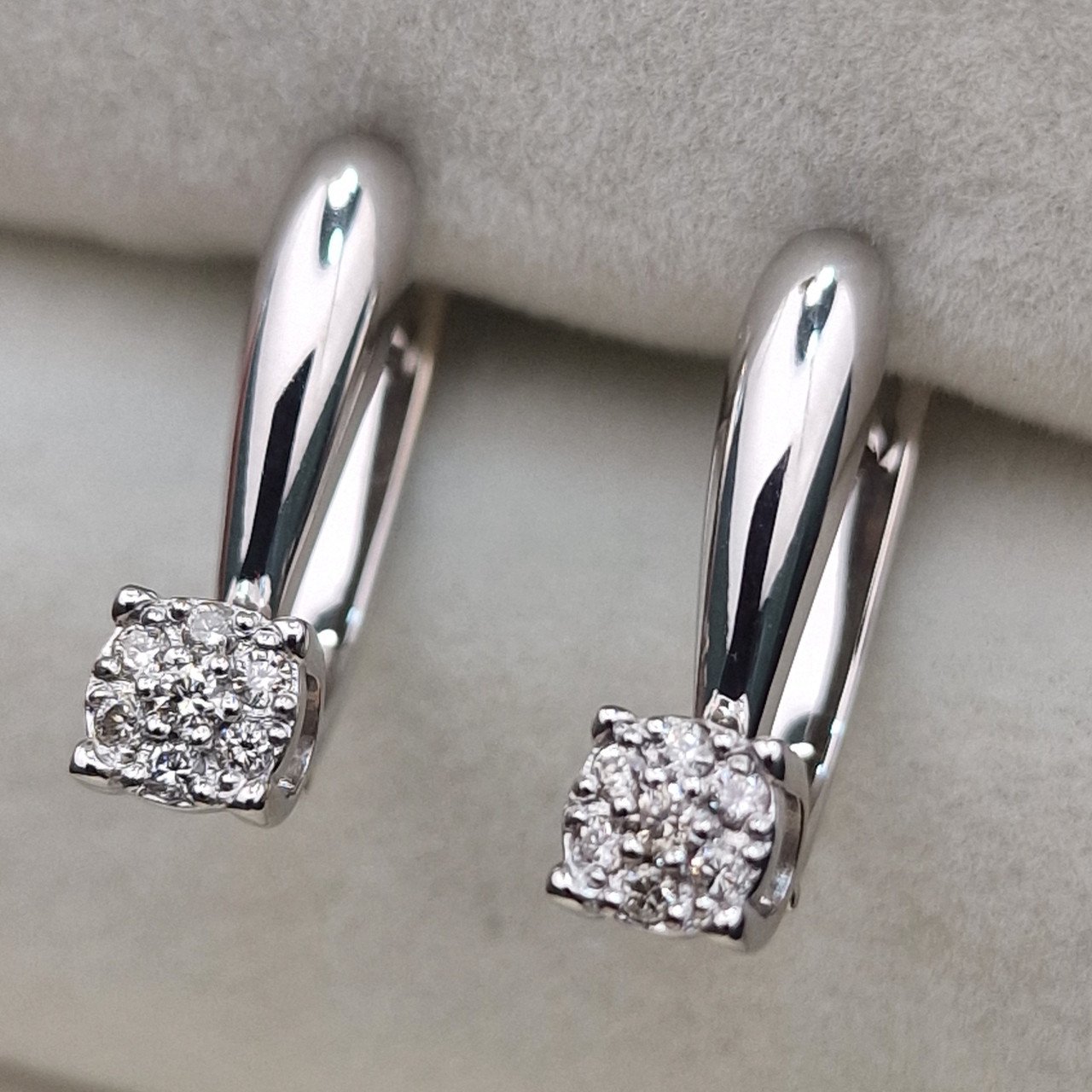 Серьги Deimantas 105085690 3,13гр 0,14ct. купить,NaN