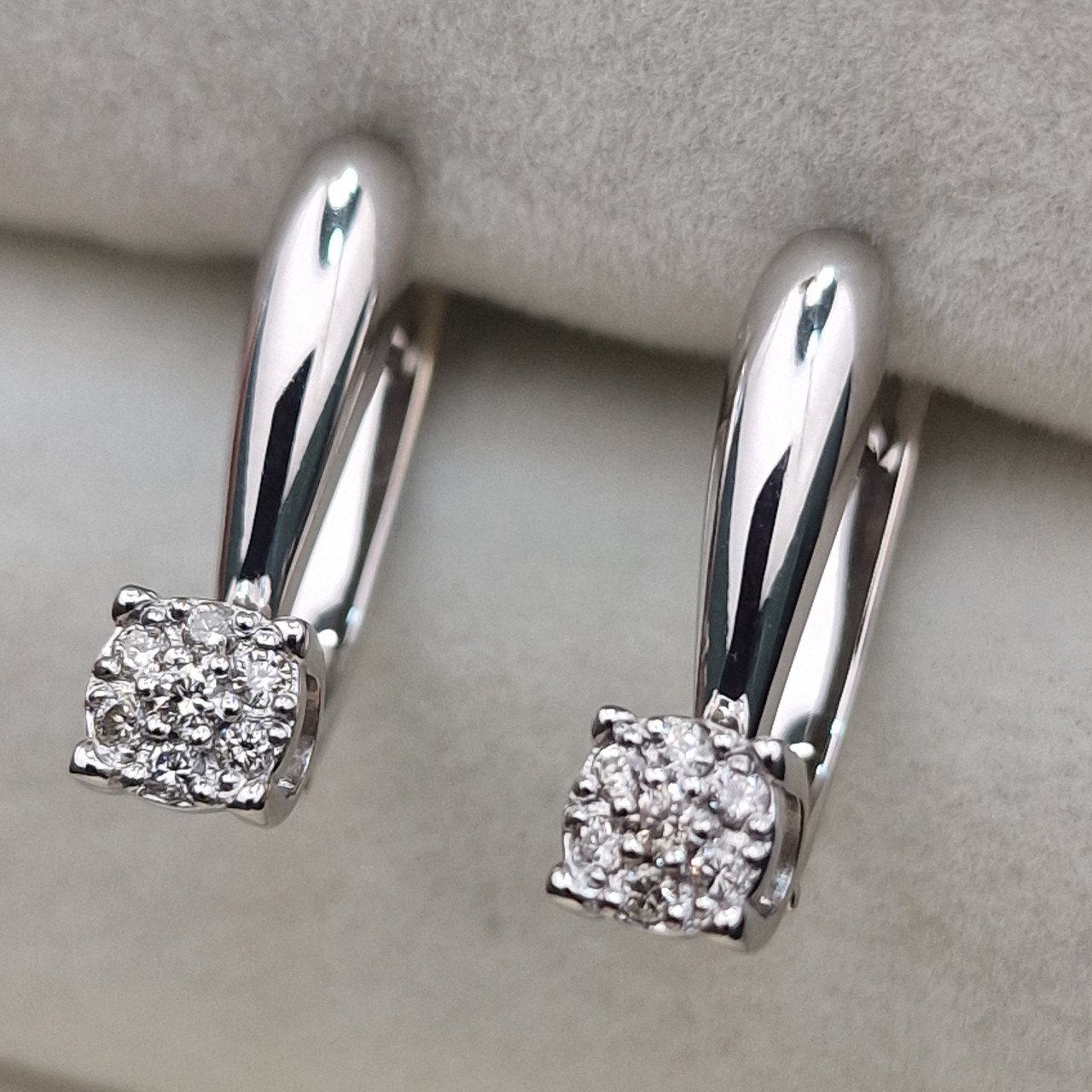 Серьги Deimantas 105085690 3,13гр 0,14ct. купить,NaN