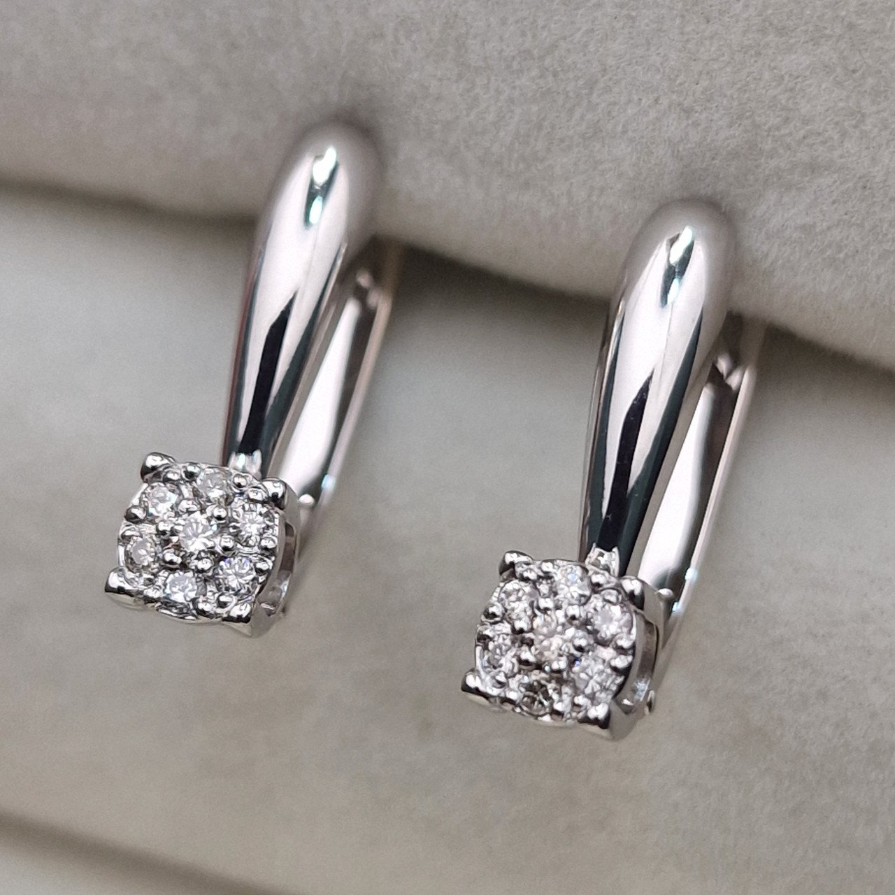 Серьги Deimantas 105085690 3,13гр 0,14ct. купить,NaN