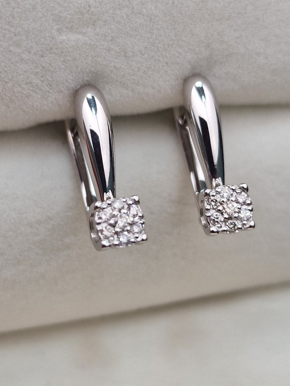 Серьги Deimantas 105085690 3,13гр 0,14ct. купить,NaN