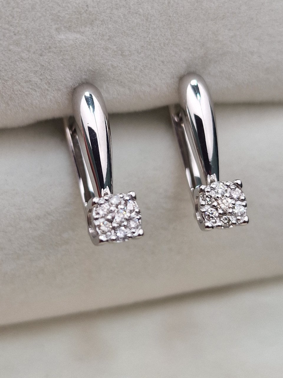 Серьги Deimantas 105085690 3,13гр 0,14ct. купить,NaN