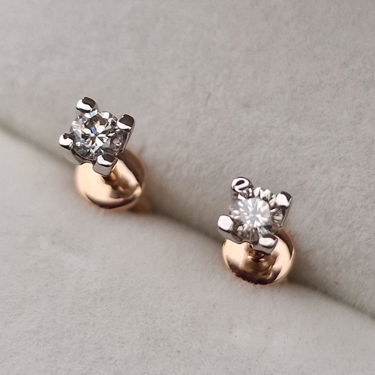 Серьги Deimantas 103670793 1,34гр 0,26ct. купить,NaN