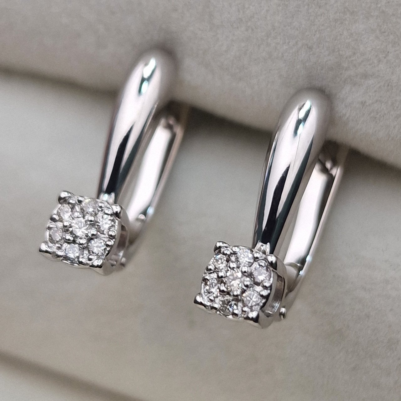 Серьги Deimantas 105085690 3,13гр 0,14ct. купить,NaN