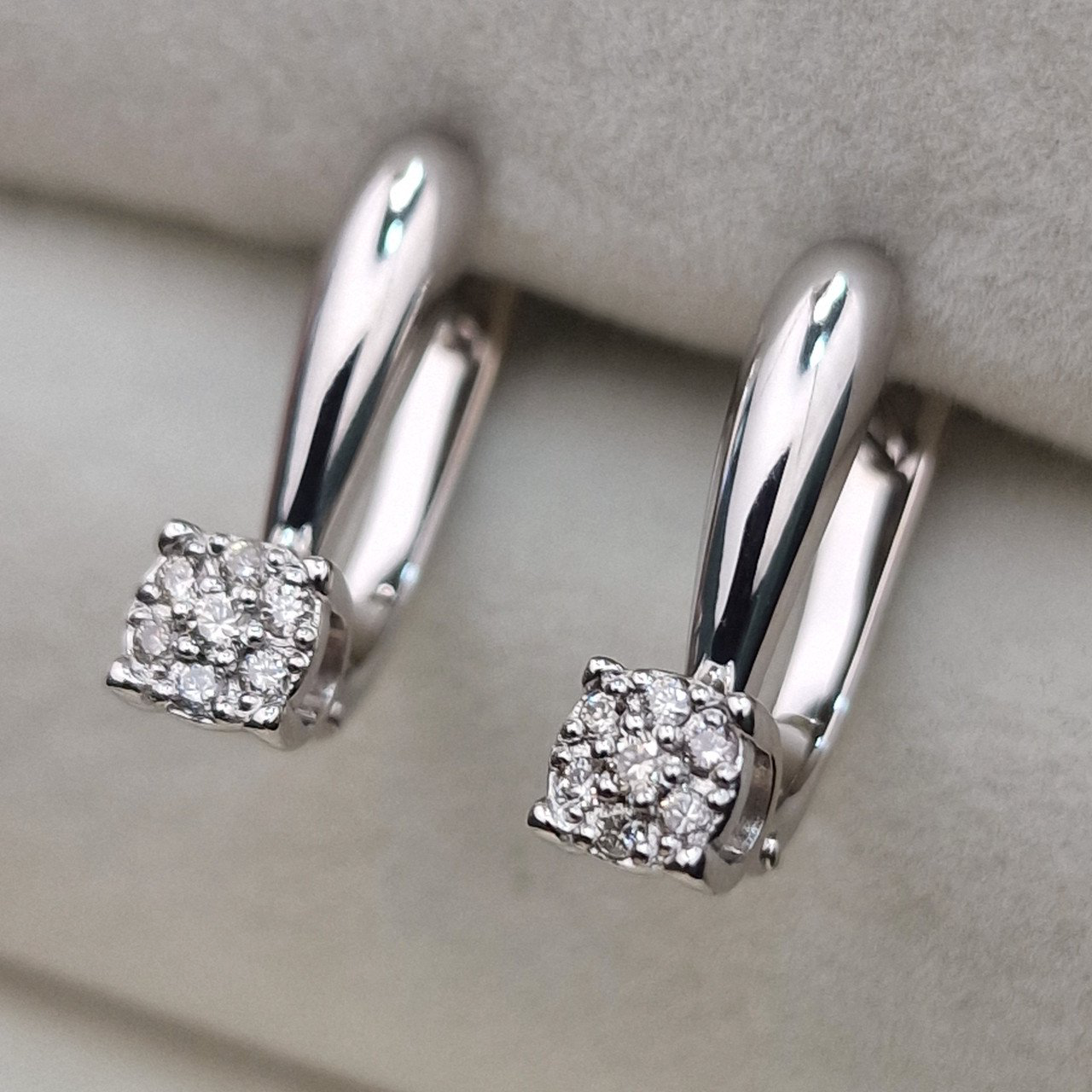 Серьги Deimantas 105085690 3,13гр 0,14ct. купить,NaN