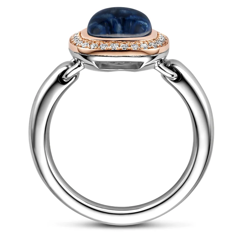 Кольцо Tirisi Dolce TM1134DN(2P)/55 розовое золото 1.5гр, серебро 3.3гр 17.5р купить,610000