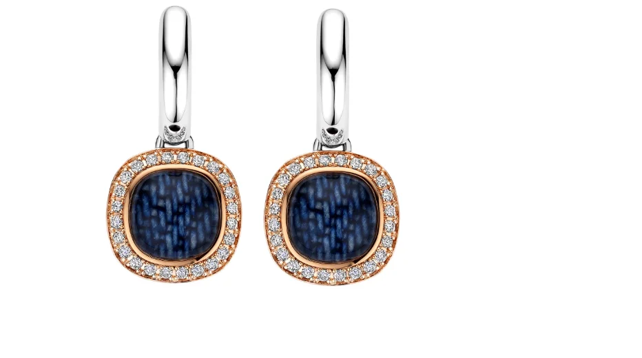 Серьги Tirisi Dolce TM7104DN(2P) розовое золото 2.34гр, серебро 2.78гр купить,1040000