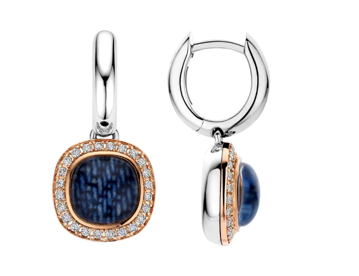 Серьги Tirisi Dolce TM7104DN(2P) розовое золото 2.34гр, серебро 2.78гр купить,1040000