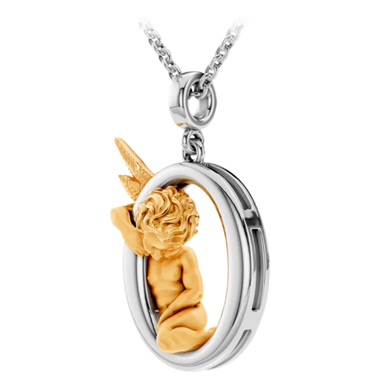 Колье Carrera y Carrera My Angel буква О 0098.3 белое и желтое золото 5.65гр 45см - ForteMarket Колье Carrera y Carrera My Angel буква О 0098.3 белое и желтое золото 5.65гр 45см купить,1915000