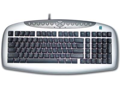 Клавиатура A4tech KBS-21 PS2 серебристая