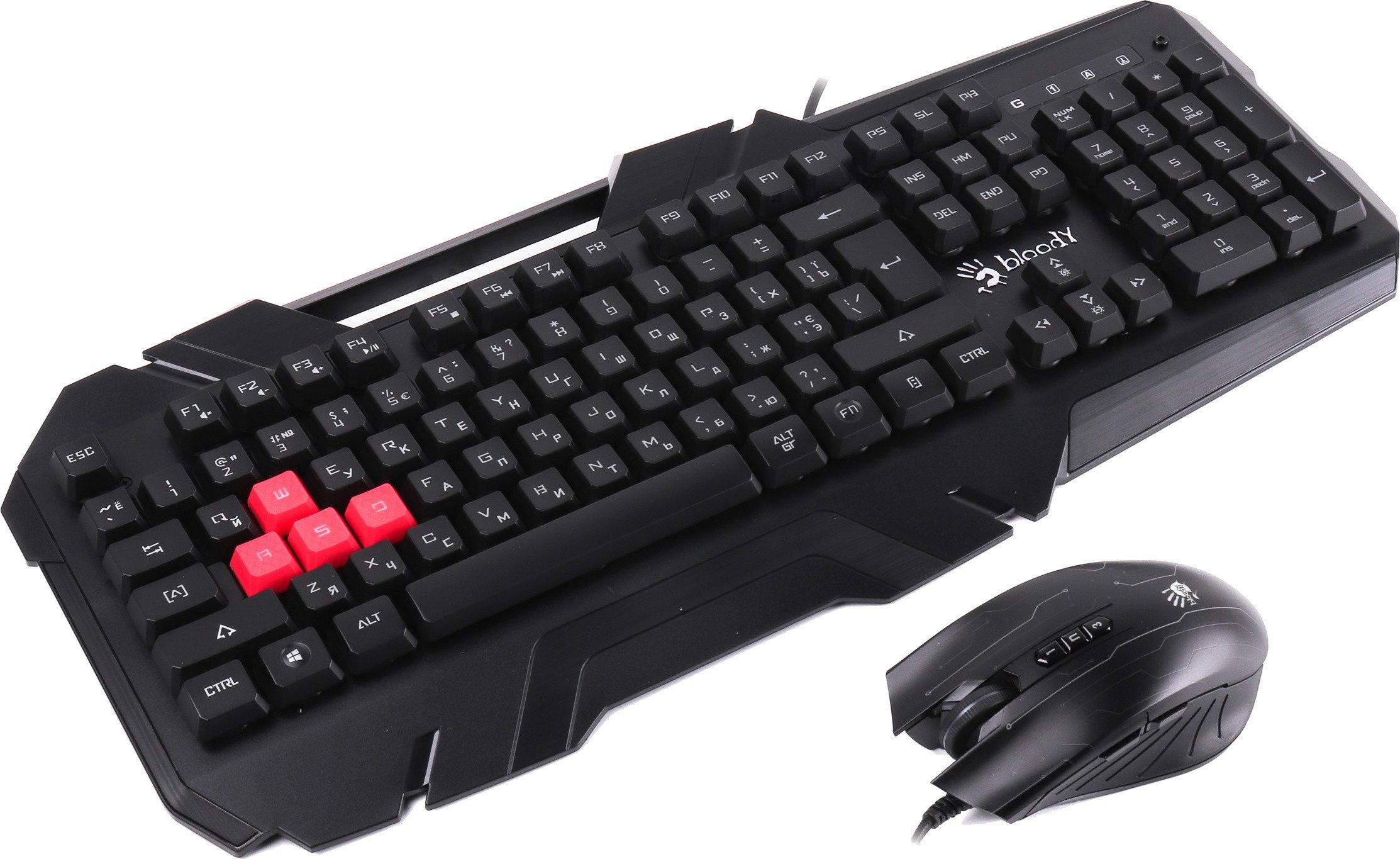 Клавиатура+мышь A4Tech Bloody B2500 черная купить,0