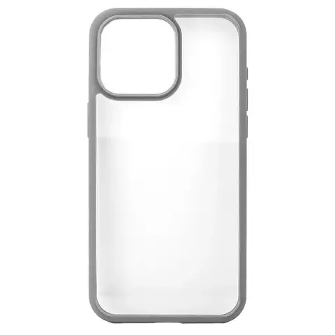 Чехол для телефона MOCOME edged plastic for iPhone 15 Pro Gray