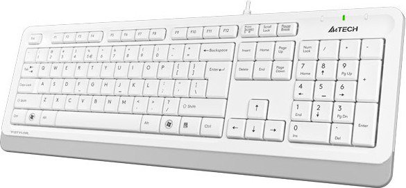 Клавиатура A4tech Fstyler FK-10 белая - ForteMarket Клавиатура A4tech Fstyler FK-10 белая купить,0