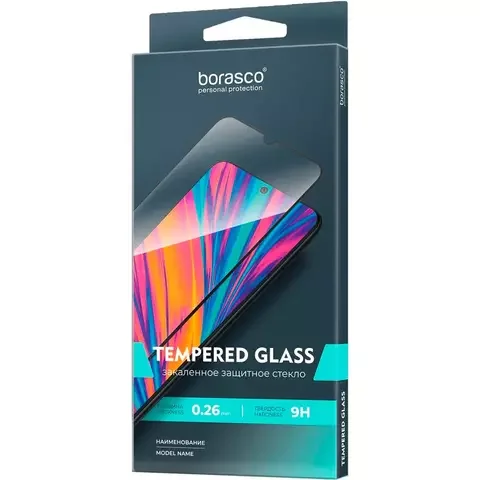  Стекло защитное дисплея BoraSCO 73843 Full Glue для Samsung Galaxy A16 Transparent