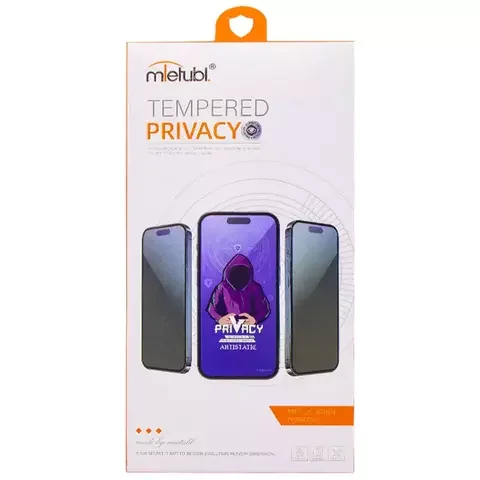 Стекло Mietubl для Apple iPhone 15 Pro PRIVATE Transparent