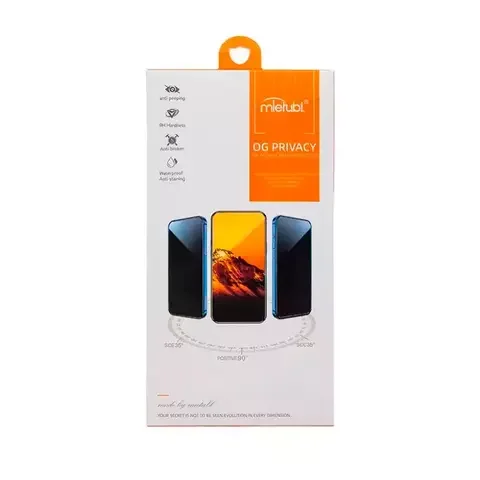 Стекло Mietubl для Apple iPhone 15 PRIVATE Transparent