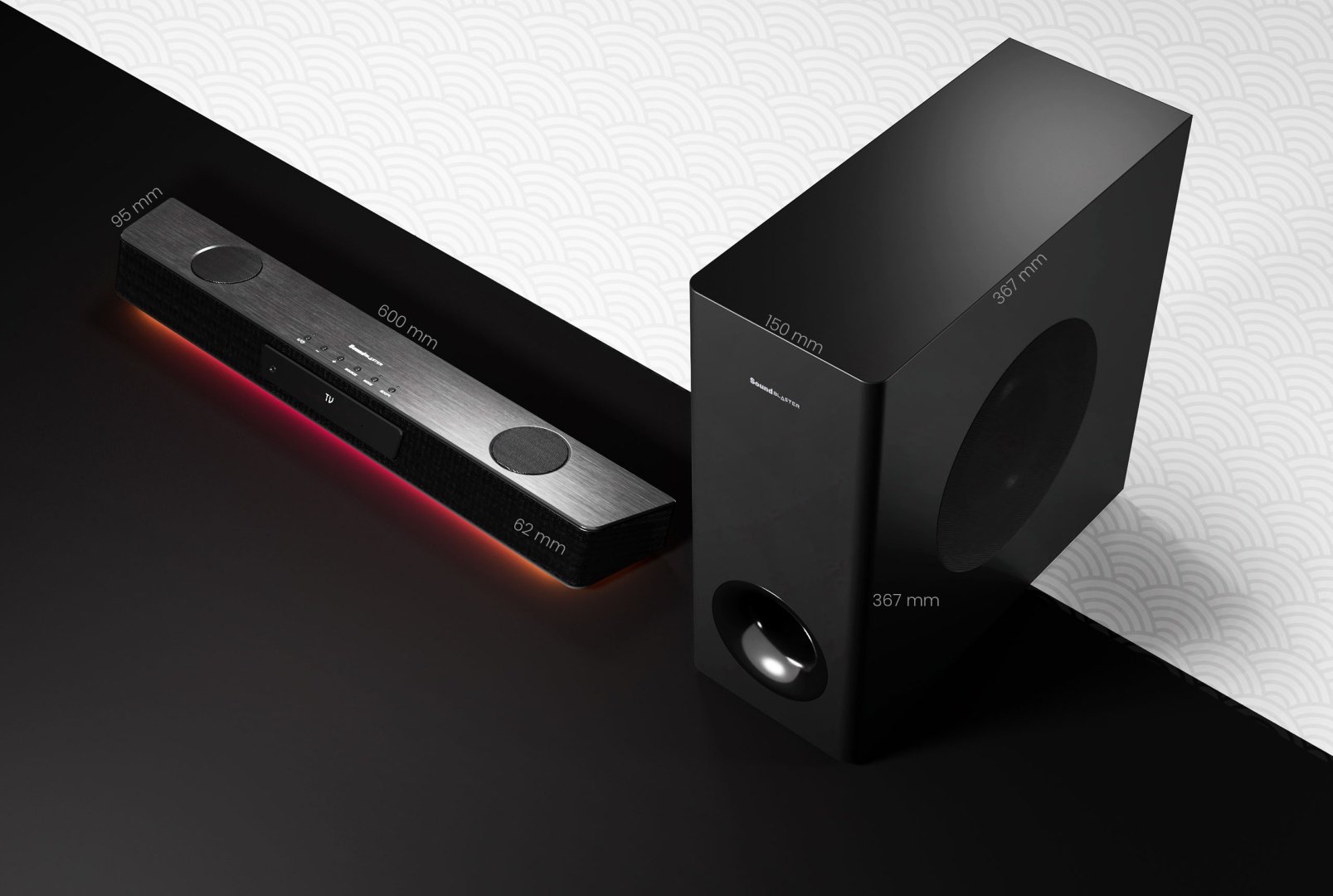 Саундбар Creative SOUND BLASTER KATANA V2 - ForteMarket Саундбар Creative SOUND BLASTER KATANA V2 купить,0