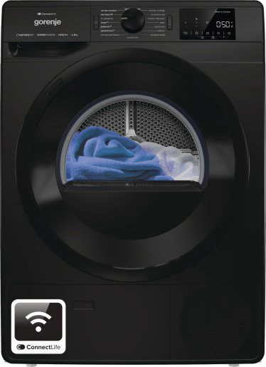 Сушильная машина Gorenje DPNE82GNLWIFI/BC черный купить,NaN