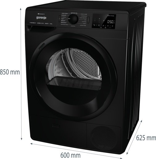 Сушильная машина Gorenje DPNE82GNLWIFI/BC черный - ForteMarket Сушильная машина Gorenje DPNE82GNLWIFI/BC черный купить,0