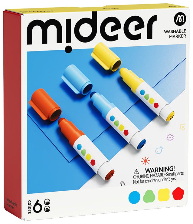 Фломастер MiDeer MD3385 6 шт