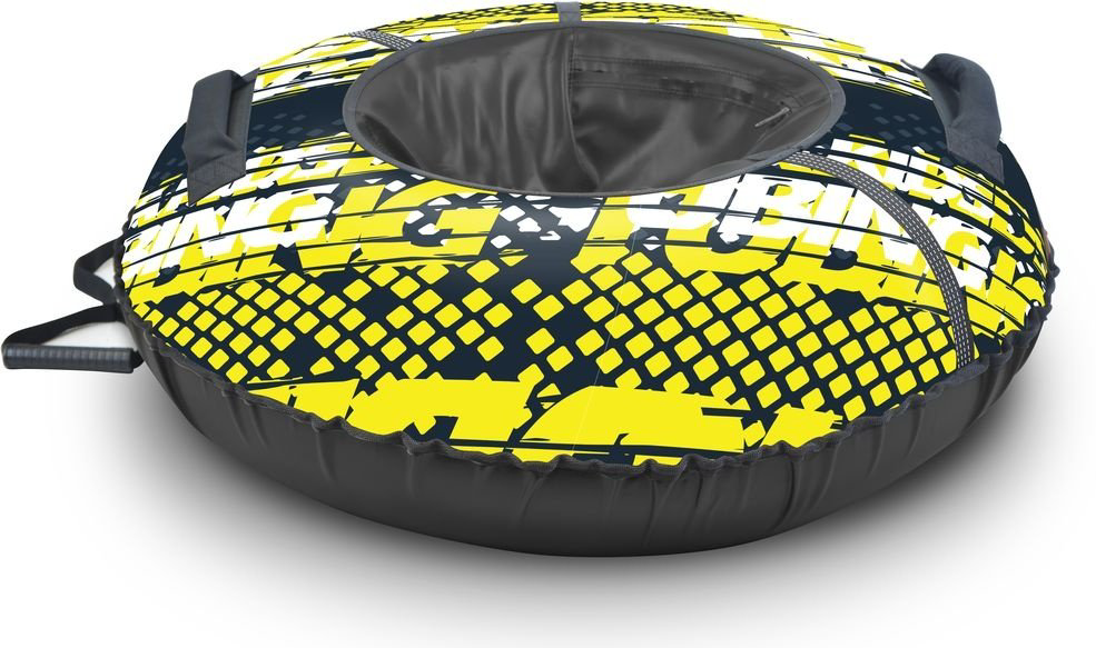 Тюбинг Nika Sport ТБ2К-85 85 см желтый-черный